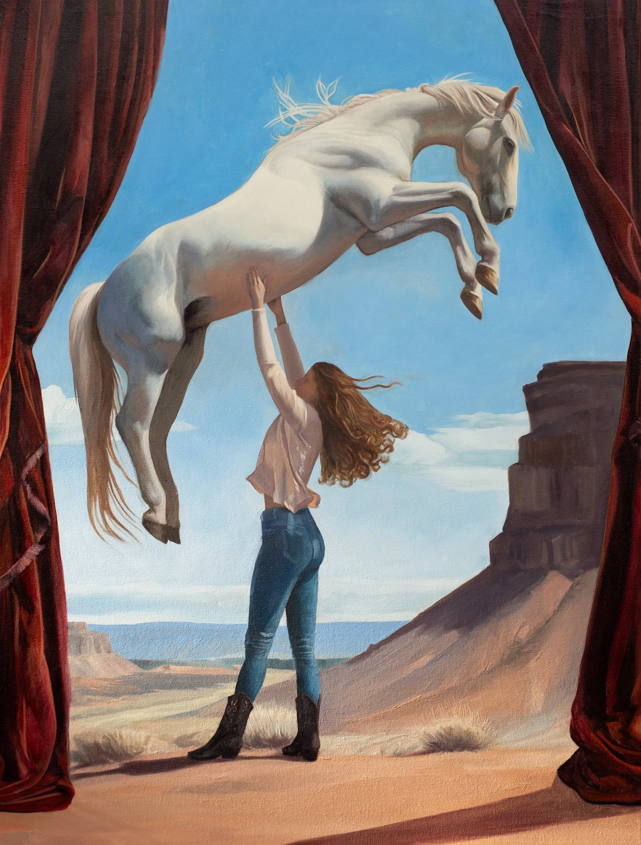 Hold Your Horses 2 · Limited Edition Reproduction Print — KYM DAY